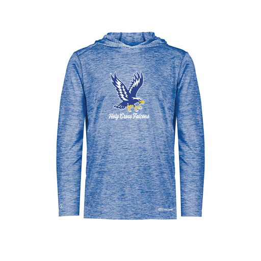 [FOLHCGRY-AS-LOGO1] Decker Men's Charge Hoodie (Adult S, Royal, Logo 1)