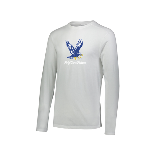 [3075.005.XS-LOGO1] Men's LS Ultra-blend T-Shirt (Adult XS, White, Logo 1)