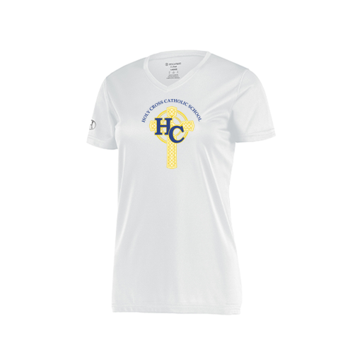 [222820.005.S-LOGO2] Ladies Movement Dri Fit Shirt (Female Adult S, White, Logo 2)